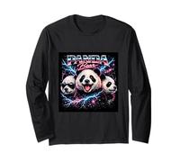 Divertente Panda Ragazzi Ragazze Costume Retro Meme 90s Bootleg Vibes Maglia a Manica