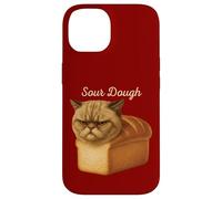 Divertente Pane Puro Gatto Persiano Appena Sotto Pasta Acida Custodia per iPhone 14