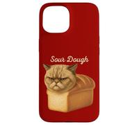 Divertente Pane Puro Gatto Persiano Appena Sotto Pasta Acida Custodia per iPhone 15