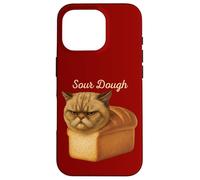 Divertente Pane Puro Gatto Persiano Appena Sotto Pasta Acida Custodia per iPhone 16 Pro