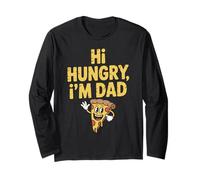 Divertente papà affamato papà scherzo dicendo frase di famiglia divertente Maglia a Manica
