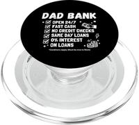 Divertente Papà Banca Deve Essere Bello Per Mamma PopSockets PopGrip per MagSafe