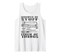 Divertente papà Tuttofare Meccanico Conoscitore di Cose Canotta