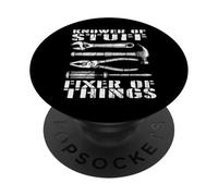 Divertente Papà tuttofare Meccanico Conoscitore di cose PopSockets PopGrip Adesivo