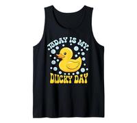 Divertente Papera di Oggi è Il Mio Ducky Day Lucky Canotta
