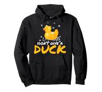 Divertente paperella di Gomma I Don't Give A Duck Felpa con Cappuccio