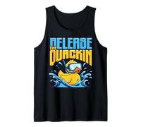 Divertente paperella di Rilascia Il Regalo Duckie Canotta