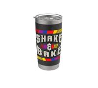 Divertente parodia di una gara di drag racing: "Shake and Bicchiere termico in acciaio inox doppia parete