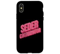 Divertente Pasqua Seder Coordinatore ebraico Leader pasquale Custodia per iPhone X/XS