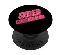Divertente Pasqua Seder Coordinatore ebraico Leader pasquale PopSockets PopGrip Adesivo