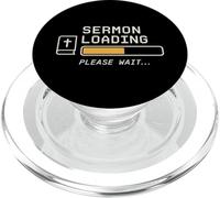 Divertente pastore pastore giovanile leader della chiesa umorismo sermone scherzo PopSockets PopGrip per MagSafe