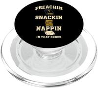Divertente pastore pastore giovanile leader della chiesa umorismo sermone scherzo PopSockets PopGrip per MagSafe
