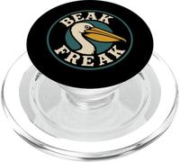 Divertente Pelican Meme Grande Becco Energia Costiera Uccello Spiaggia eccentrica PopSockets PopGrip per MagSafe