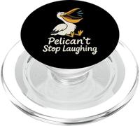 Divertente Pelican Meme Grande Becco Energia Costiera Uccello Spiaggia eccentrica PopSockets PopGrip per MagSafe