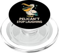 Divertente Pelican Meme Grande Becco Energia Costiera Uccello Spiaggia eccentrica PopSockets PopGrip per MagSafe
