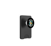 Divertente Pelican Meme Grande Becco Energia Costiera Uccello Spiaggia eccentrica PopSockets PopWallet per MagSafe