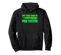 Divertente Penna Tester Design Felpa con Cappuccio