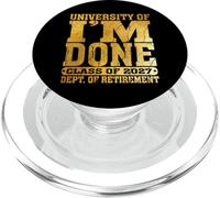 Divertente Pensionamento Insegnante Università di Ho finito PopSockets PopGrip per MagSafe