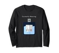 Divertente per introversi Anti Social Leave Me the Fuh Cologne Maglia a Manica