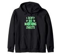 Divertente per Ragazzi I Don't do Camicie abbinate St Patricks Day Felpa con Cappuccio