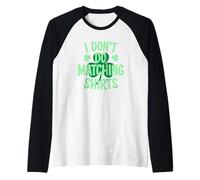Divertente per Ragazzi I Don't do Camicie abbinate St Patricks Day Maglia con Maniche Raglan