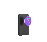 Divertente pesce Barracuda Aqua PopSockets PopWallet per MagSafe