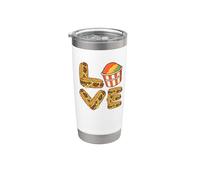 Divertente Philly Cheesesteaks e Wooder Ice Philadelphia Love Bicchiere termico in acciaio inox doppia parete