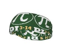 Divertente Pi Day Spirale Pi Matematica 3.14 Fasce per capelli Fascia antisudore sportiva Fasce per esercizi atletici Turbante Testa per capelli Per uomo Donna Yoga Fitness