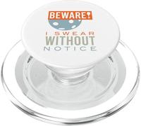 Divertente Pickleball Attenzione, lo giuro senza preavviso PopSockets PopGrip per MagSafe