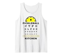 Divertente Pickleball Cucina Snellen Se riesci a leggere Canotta