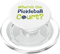 Divertente Pickleball Dov'è il campo da pickleball PopSockets PopGrip per MagSafe