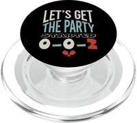 Divertente Pickleball Let's Get the Party Started 0-0-2 PopSockets PopGrip per MagSafe