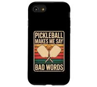 Divertente Pickleball mi fa dire cattive parole dicendo umorismo Custodia per iPhone SE (2020) / 7/8