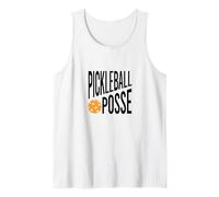 Divertente Pickleball Posse per Gli Amici di Pickleball Canotta