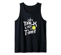 Divertente Pickleball Talk And Play per Il Giocatore di Pick Canotta