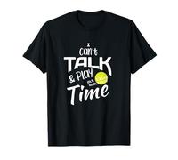 Divertente Pickleball Talk And Play per Il Giocatore di Pick Maglietta