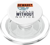 Divertente Pickleball Umorismo Attenzione Lo giuro senza preavviso PopSockets PopGrip per MagSafe