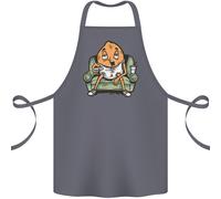 Divertente Pigro Poltrona Che Guarda La TV Grembiule In Cotone 100% Biologico
