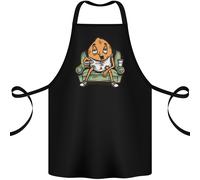 Divertente Pigro Poltrona Che Guarda La TV Grembiule In Cotone 100% Biologico