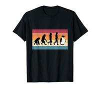 Divertente pinguino umani evoluzione animale Maglietta