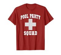 Divertente Piscina Festa Squad Sorelle Viaggio bagnini Nuotare EMT EMS Maglietta