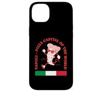 Divertente Pizza Fetta Pizza Capitale Del Mondo Napoli Italia Custodia per iPhone 14 Plus