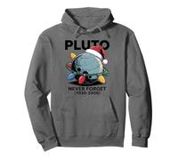 Divertente Plutone Non dimentica mai Il Natale Felpa con Cappuccio