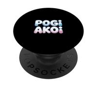 Divertente POGI AKOI dicendo bolla lettera umorismo PopSockets PopGrip Adesivo