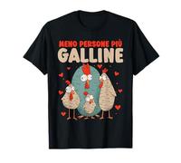 Divertente Pollaio Gallina Polli Maglietta