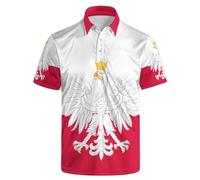 Divertente polo da uomo magliette da golf a maniche corte polo da golf camicie estive regali da golf, Bandiera-p1, M