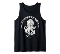 Divertente Polpo Let's Get Kraken Deep Sea Monster Canotta