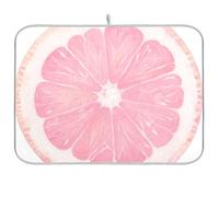 Divertente pompelmo sezione trasversale modello controsoffitto protezione resistente al calore vassoio scolapiatti vassoio grande scolapiatti tappetino 18 x 24