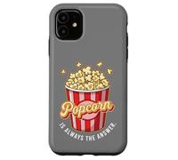 Divertente popcorn a tema per uomini, donne, adulti, bambini, amanti dei popcorn Custodia per iPhone 11