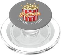 Divertente popcorn a tema per uomini, donne, adulti, bambini, amanti dei popcorn PopSockets PopGrip per MagSafe